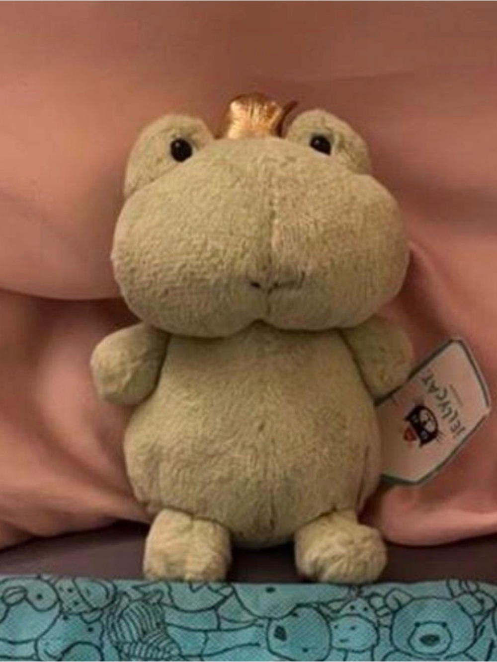 Jellycat Crowning Croaker Green